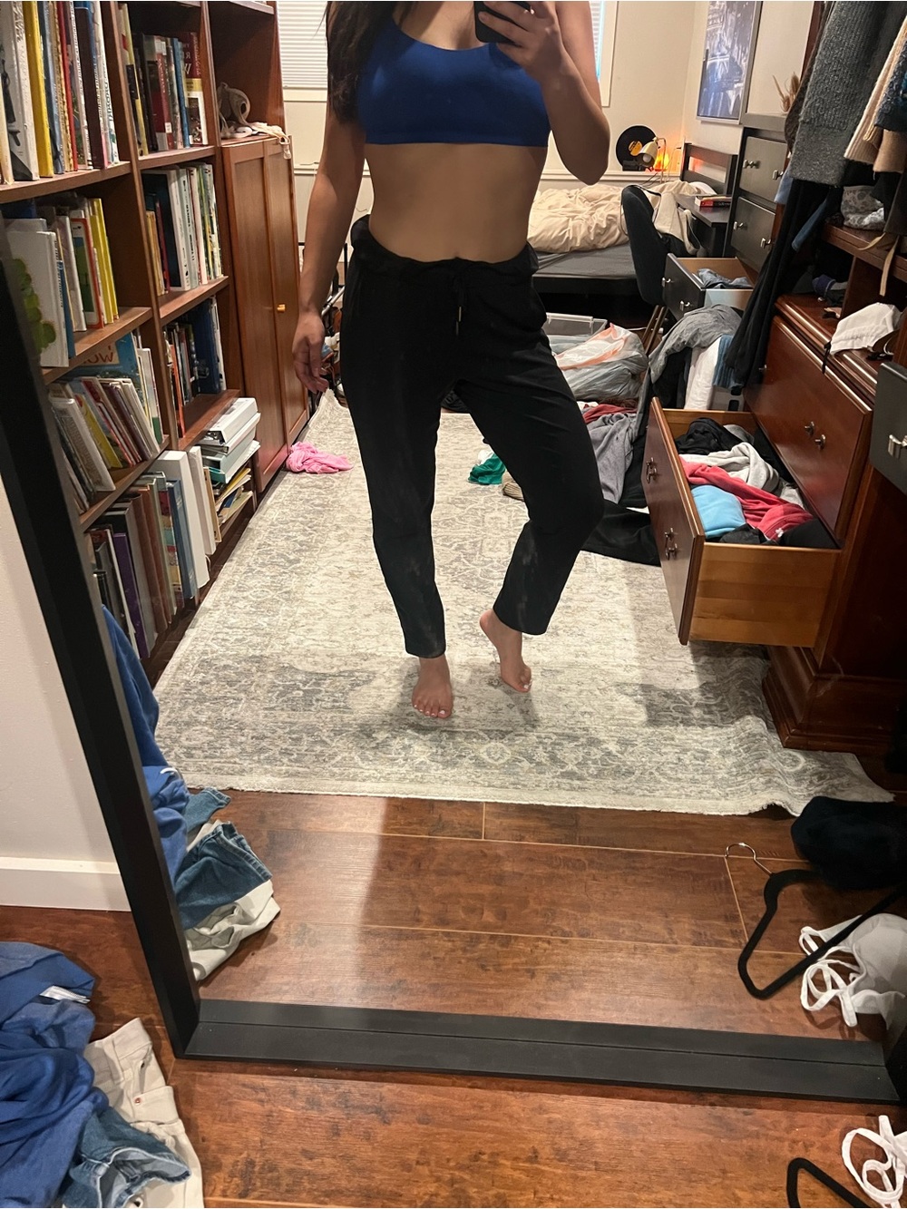 Lulu joggers- Black